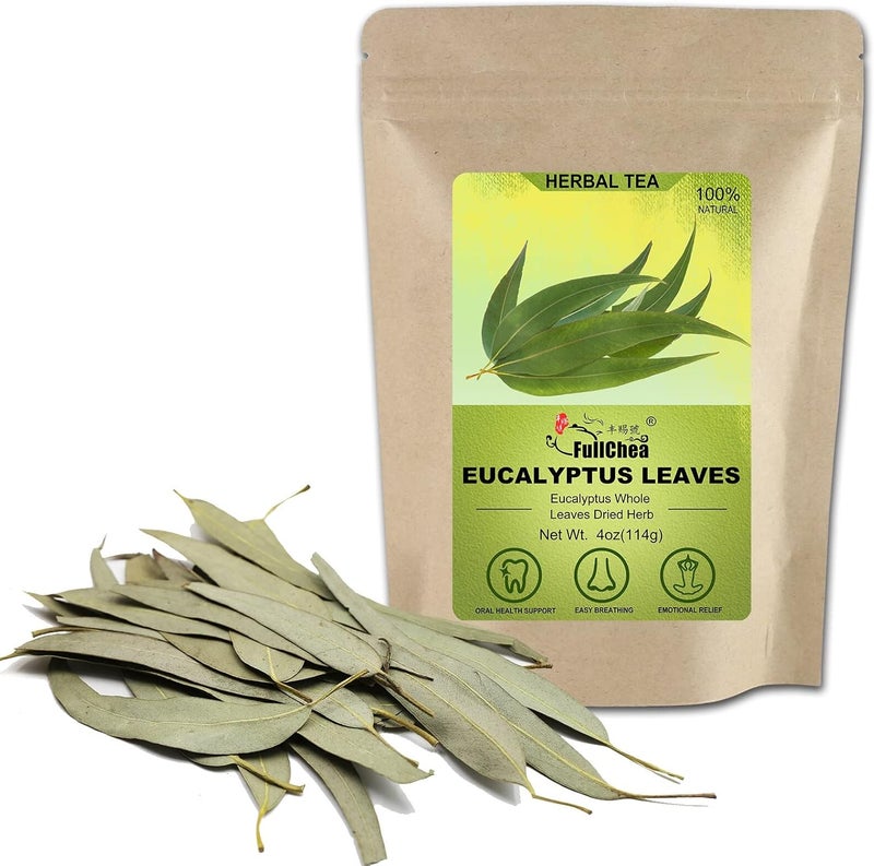 FullChea Dried Eucalyptus Leaves - 4oz - Image 1